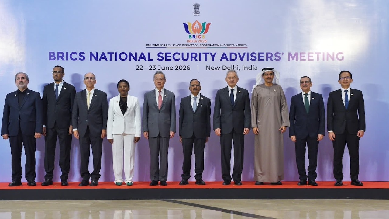 BRICS Security Advisers Push For Cooperation On Threats At New Delhi Meeting