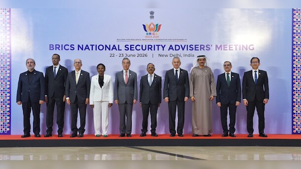 BRICS Security Advisers Push For Cooperation On Threats At New Delhi Meeting