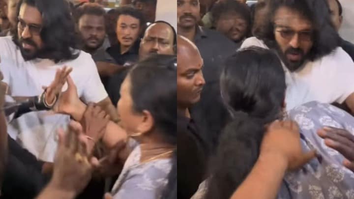 Viral: Ram Charan Left Shocked As Fan Breaches Security At Peddi Event