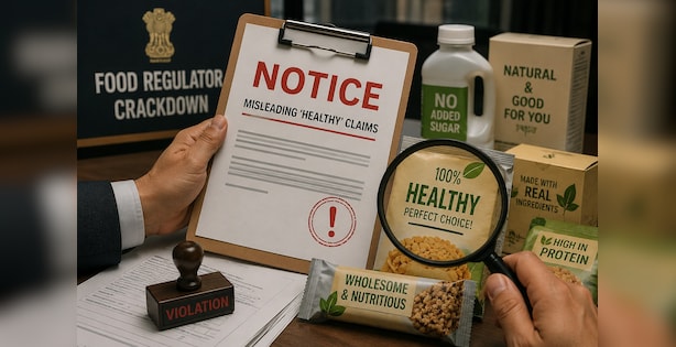 FSSAI Issues Notices To Eight Brands For Misleading Trade Names, Healthy Claims