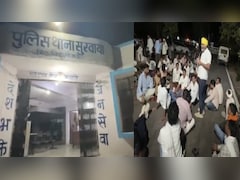 टाइगर के लिए भैंस का बच्चा चोरी; माधव नेशनल पार्क व वन विभाग पर आरोप, ग्रामीणों ने हाईवे जाम कर किया प्रदर्शन