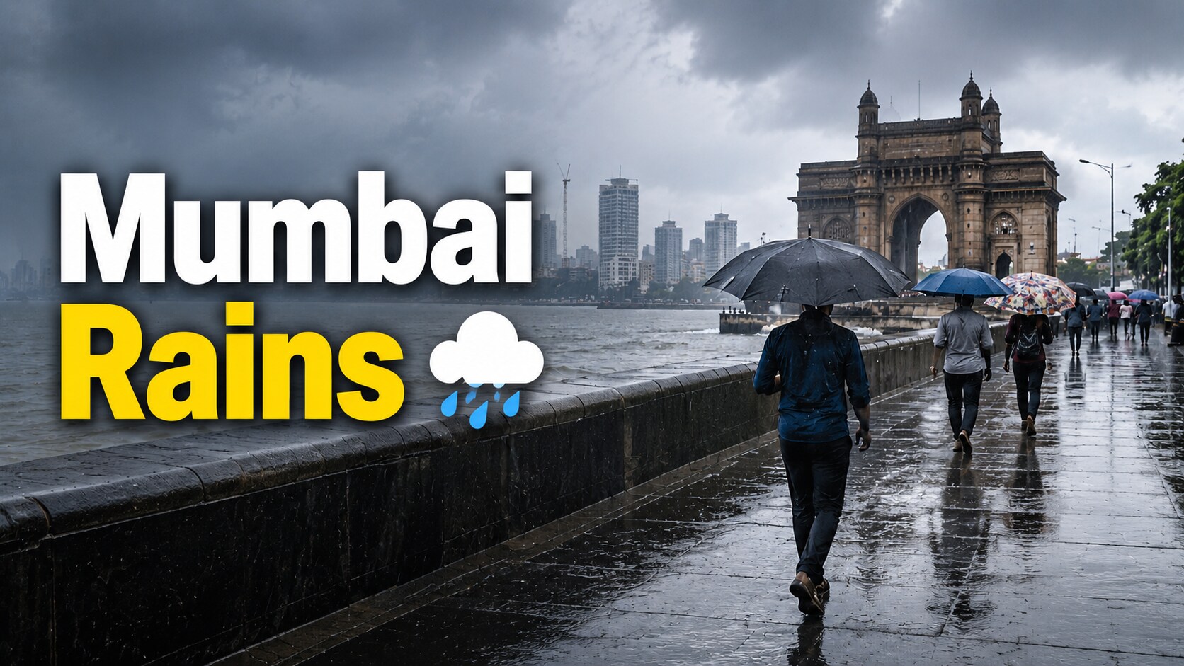 Mumbai Rains 2026: Check IMD Weather Forecast, Water Level In City Lakes And More