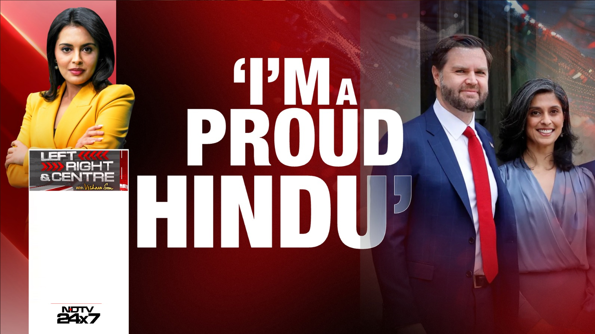 Usha Vance Breaks Silence on Hindu Faith and Marriage to JD Vance