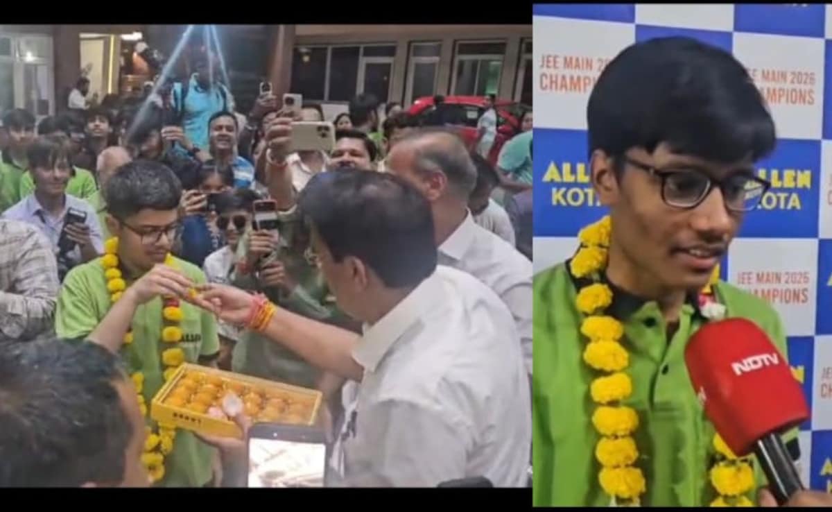Kota Celebrates Rank 1 Hat-Trick, 6 Of 10 Toppers In JEE Advanced 2026