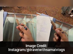 Mumbai Airport Responds After Viral Clip Shows Rope Tied To Pen Refill