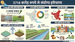 हरियाणा में 2 लाख एकड़ बंजर जमीन उगलेगी 'सोना', वर्ल्ड बैंक से मिला 4000 करोड़ का लोन; 7 जिलों में होंगे 9 काम