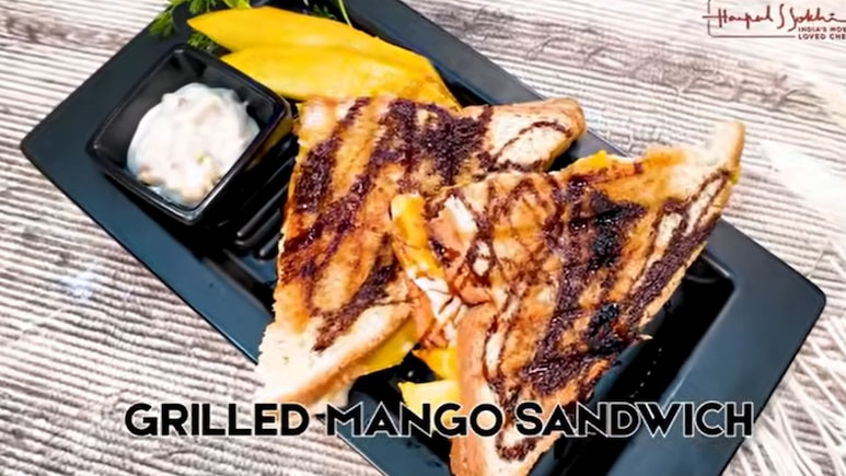 आम सीजन में एक बार जरूर ट्राई करें शेफ हरपाल द्वारा बताई Grilled Mango Sandwich रेसिपी