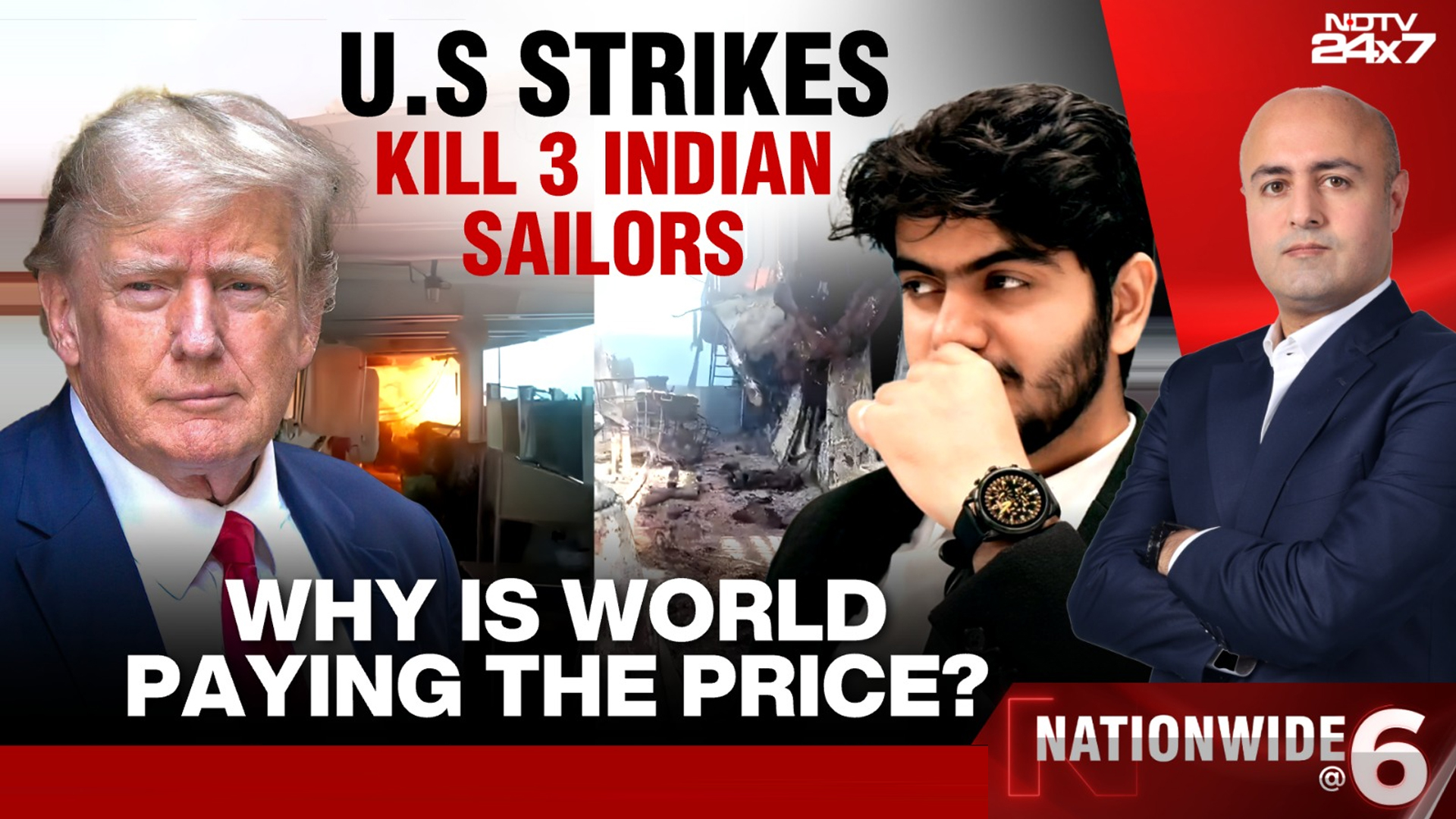 US Strikes Kill 3 Indian Sailors: Why Is World Paying The Price?