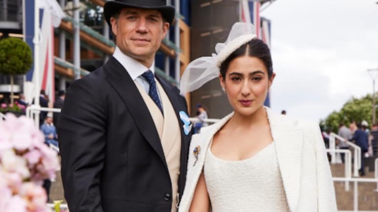 Sara Ali Khan Poses With Henry Cavill At Royal Ascot, Internet Questions 'Is This AI?' As Photo Goes Viral