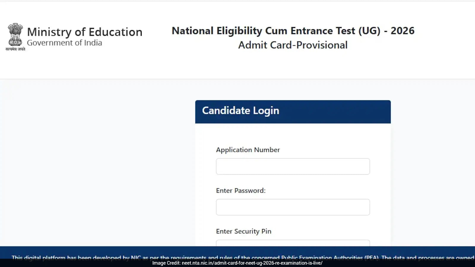 NEET UG Re-Exam 2026 Admit Card Released At neet.nta.nic.in; Download Hall Ticket Here