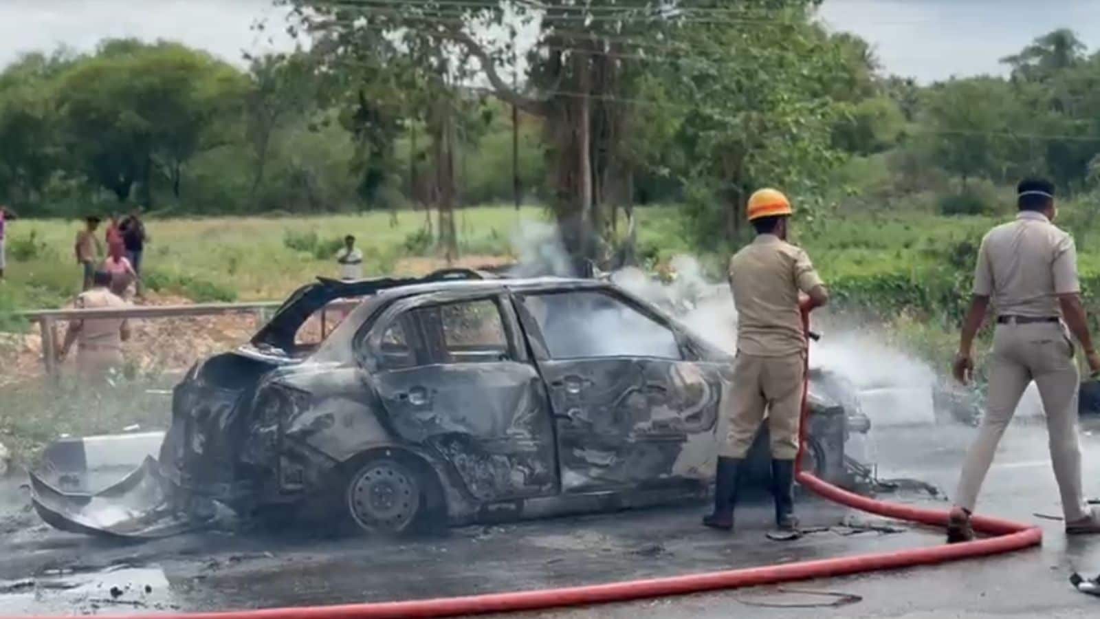 Man Dies in Karnataka Car Explosion After Alleged Attack on Woman