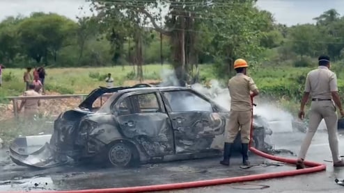 Karnataka Man Stabs Woman In Car, He Dies After Vehicle Explodes