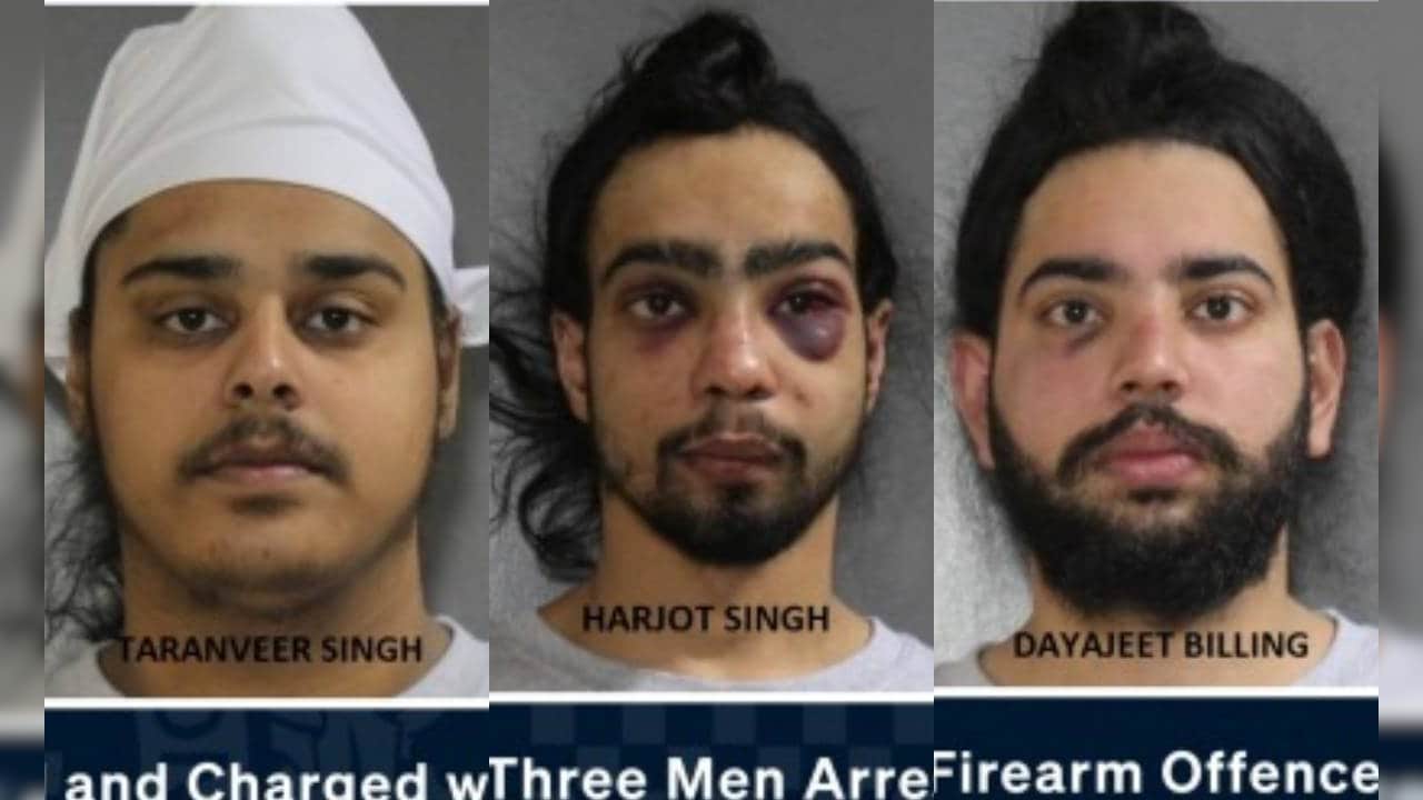 कनाडा के सरे में फायरिंग और आगजनी मामले में 3 भारतीय युवकों 