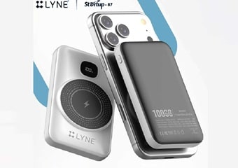 LYNE Startup 87 पावर बैंक लॉन्च, 10 हजार mAh की दमदार बैटरी, मिनटों में चार्ज होंगे मोबाइल फोन