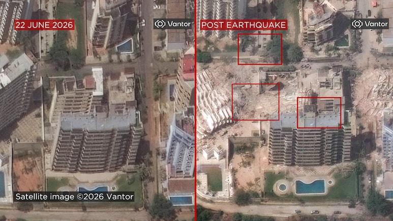 Collapsed Buildings, Debris: Satellite Pics Show Impact Of Venezuela Earthquakes