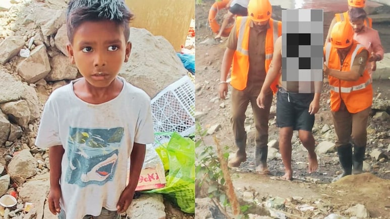 Thane News : 4 वर्षांच्या चिमुरड्याच्या प्रसंगावधानाने वाचले तरुणाचे प्राण; कळवा खाडीजवळ नेमकं काय घडलं?