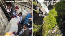 Video: Internet Reacts To People Tossing Offerings Into Saraswati River
