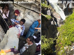 'Devotion Or Pollution?': Internet Reacts To People Tossing Offerings Into Uttarakhand's Saraswati River