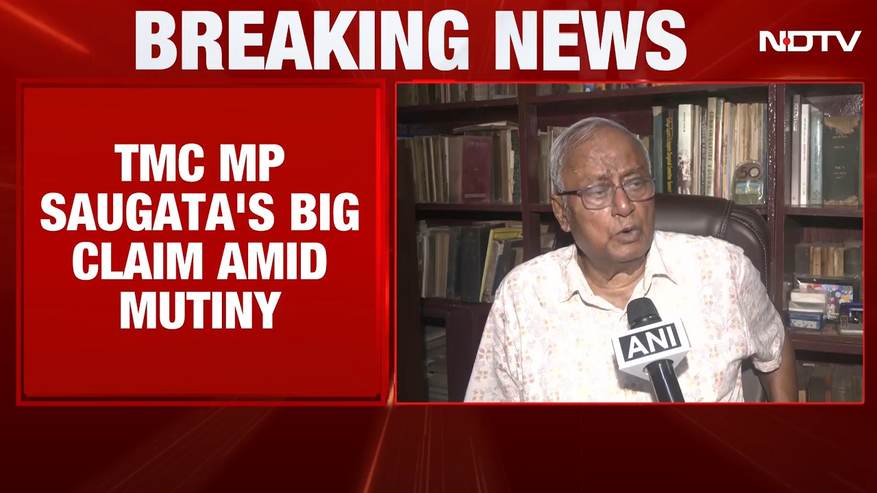 'BJP Approached Me, I Said No': TMC MP Saugata Ray's Big Claim Before INDIA Meet