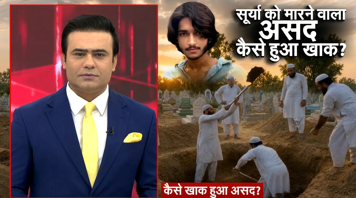 सूर्या के हत्यारे असद का सुपुर्द-ए-खाक कैसे हुआ? जनाजे में नहीं आए लोग