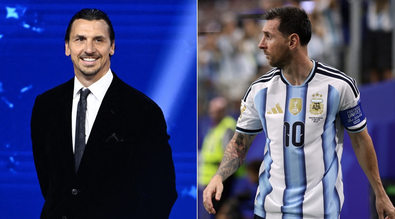 "I Have Zero Goals": Ibrahimovic Trolls Himself, Bows Down To Lionel Messi