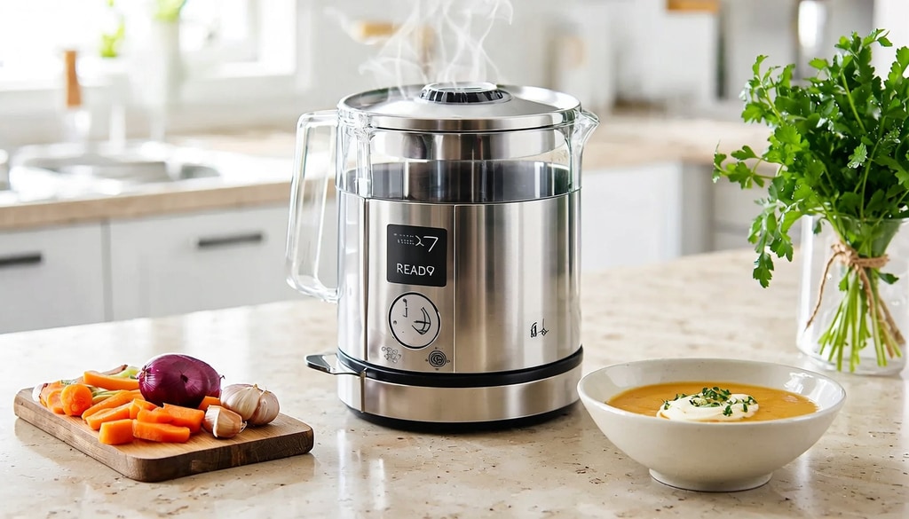 Enjoy comforting hot soups this monsoon season with the ultimate convenient, high-quality soup maker. Enjoy comforting hot soups this monsoon season with the ultimate convenient, high-quality soup maker.