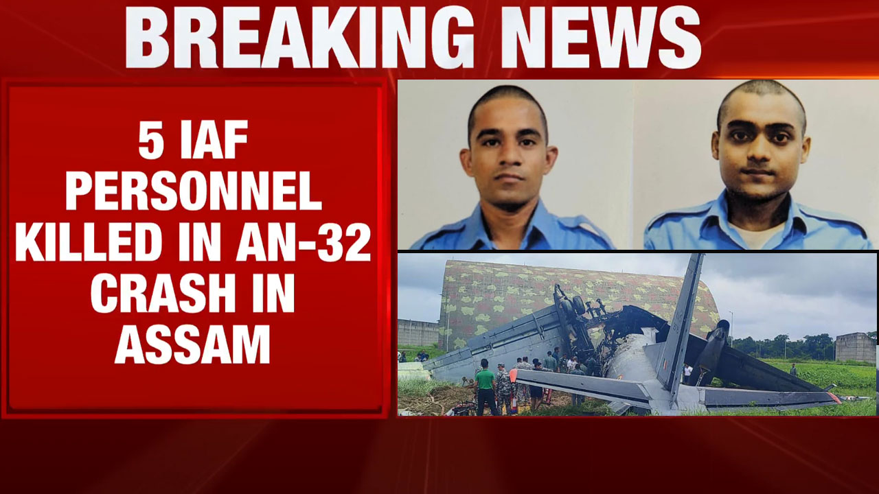 Indian Air Force's AN-32 Transport Aircraft Crashes In Assam's Jorhat, Five Dead
