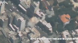Video: Israeli Air Force Strikes Hezbollah Headquarters In Beirut