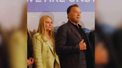 Arnold Schwarzenegger And Heather Milligan Step Out Together In Vienna