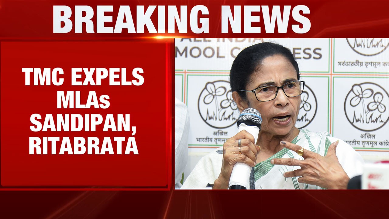 TMC Rift Widens, Expels MLAs Sandipan Saha & Ritabrata Banerjee
