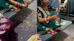 Woman Throws Peanut Shells At Train Seat Despite People Around, Sparks Debate
