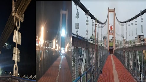 ओंकारेश्वर झूला पुल बंद: लोडिंग केबल का क्लैस्प ढीला मिला, श्रद्धालुओं की सुरक्षा के लिए सुरक्षा अलर्ट