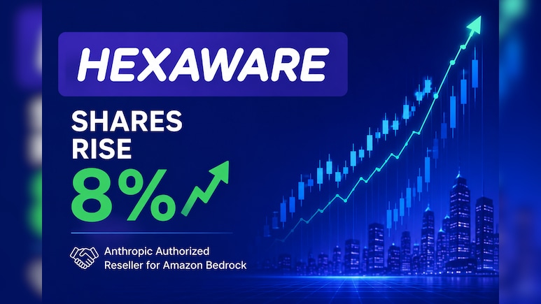 Hexaware Technologies Share Price Climbs 8% On Anthropic Deal To Resell Claude