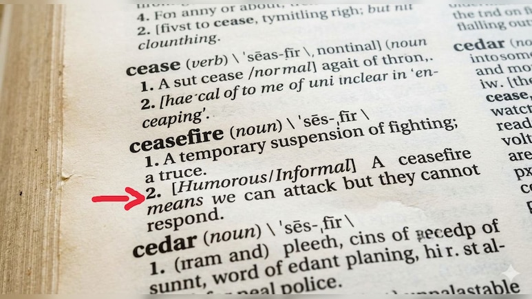 Iran's IRIB Wants Dictionary Editors To Add This New Word, Reconsider Ceasefire Definition