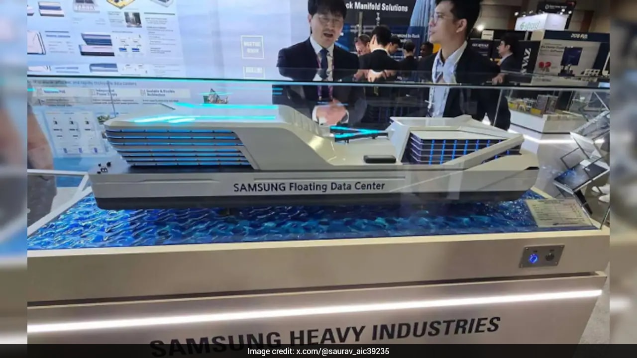 Samsung Plans Floating AI Data Centres On Ships To Meet Growing Demand