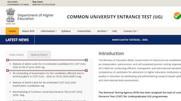 CUET UG 2026 Admit Card Out For Rescheduled Exams On June 6 And 7: Direct Link Here