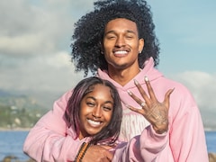 DDGs Sister TeeTee Marries Longtime Boyfriend Aries Live On Stream After Nearly 8 Years Together