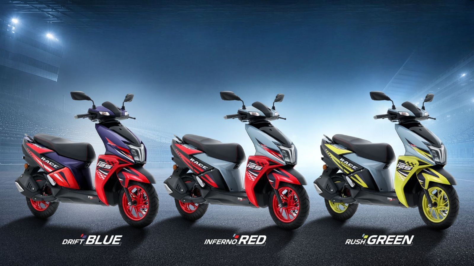 TVS Motor Introduces New Colours and Features for NTORQ 125 Scooters