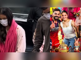 Virat Kohli And Anushka Sharma Visit Premanand Maharaj's Ashram In Vrindavan After IPL Win