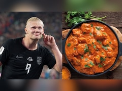 Haaland Loves Butter Chicken, Has 6,000 Calories A Day: Norway Stars India Link