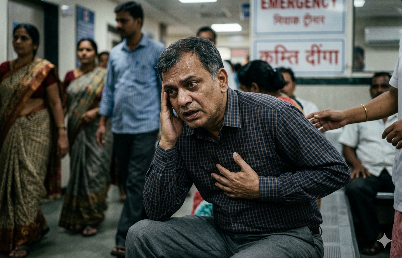 Panic attack and heart attack can display similar signs that need to be differentiated