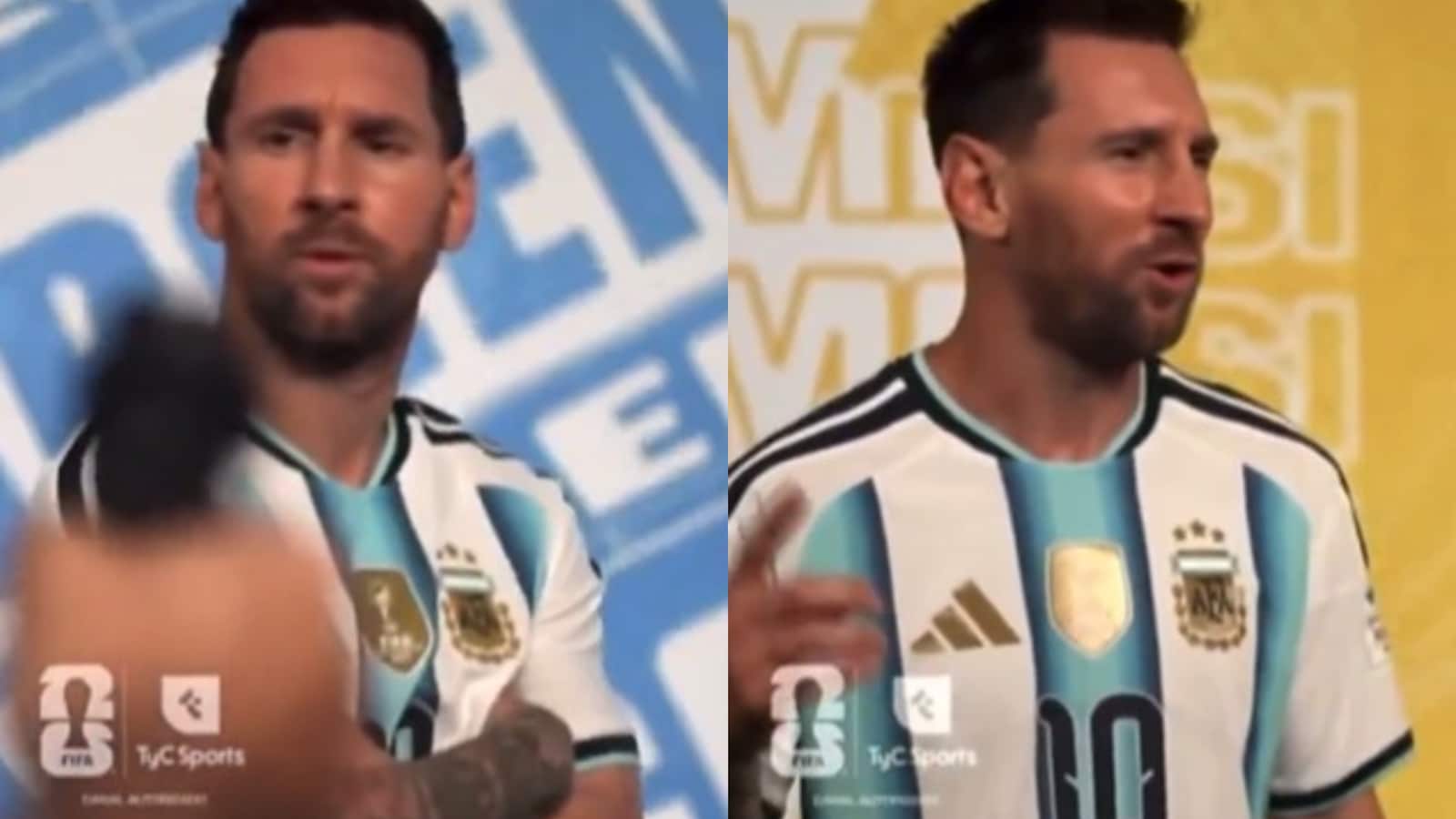 "Isnt The Music Too Loud?": Lionel Messis Hilarious Video During FIFA World Cup Photoshoot Is Viral