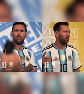 "Isnt The Music Too Loud?": Lionel Messis Hilarious Video During FIFA World Cup Photoshoot Is Viral
