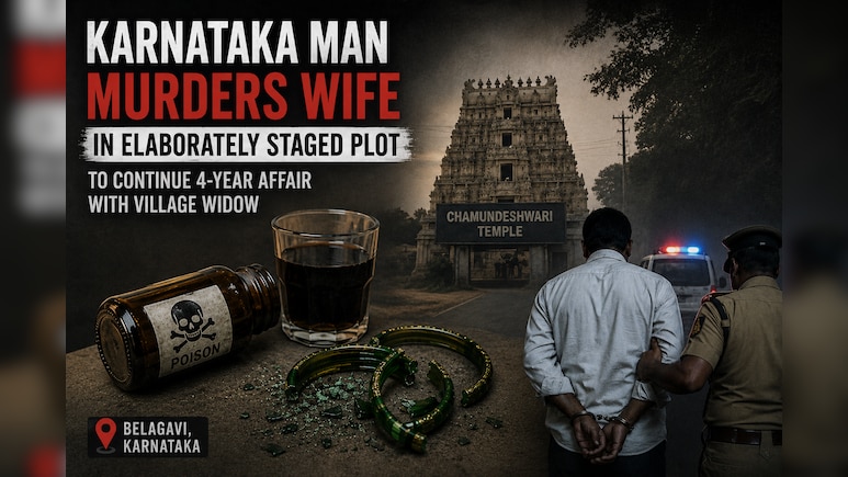 Soft Drink, Rat Poison And Powdered Bangle: How Husband Murdered Wife To Spend Life With Widow Lover