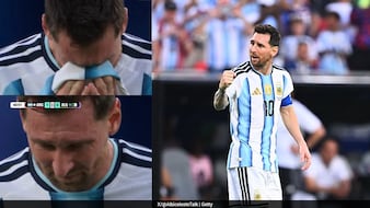 Messi Admits He Cried After Argentina's Opening Goal. Reason Wasn't Football