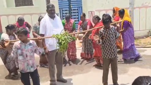 तेलंगाना के गांव में क&zwj;िसानों को क्&zwj;यों करनी पड़ रही है मेंढकों की पूजा, वायरल वीड&zwj;ियो का सच जानकर आपके भी उड़ जाएंगे होश
