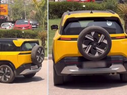 Tata Sierra With Tailgate-Mounted Spare Wheel Is Imitating Defender