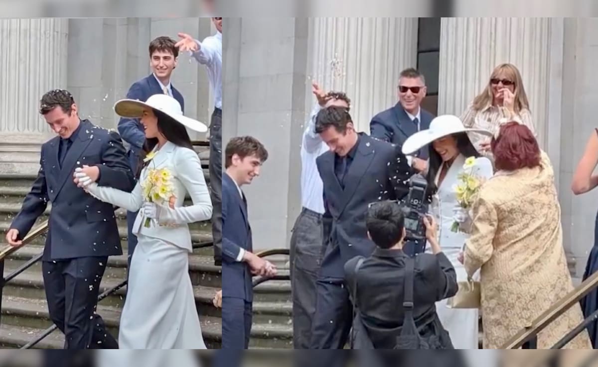 Dua Lipa and Callum Turner Tie The Knot In Surprise London Wedding
