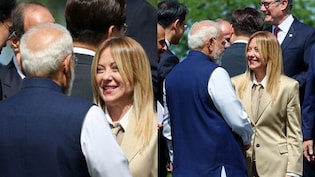 "We're Most Famous Couple": Giorgia Meloni To PM Modi At G7 Summit. Watch