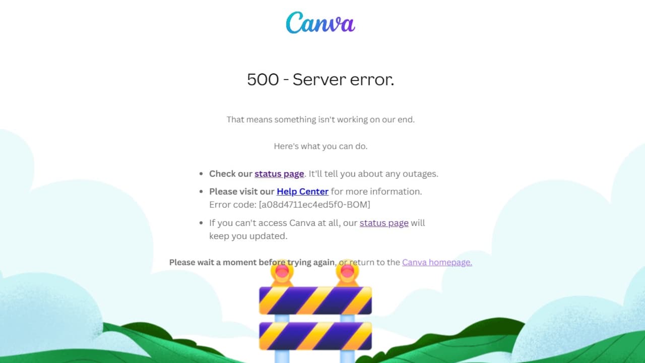 Canva Down